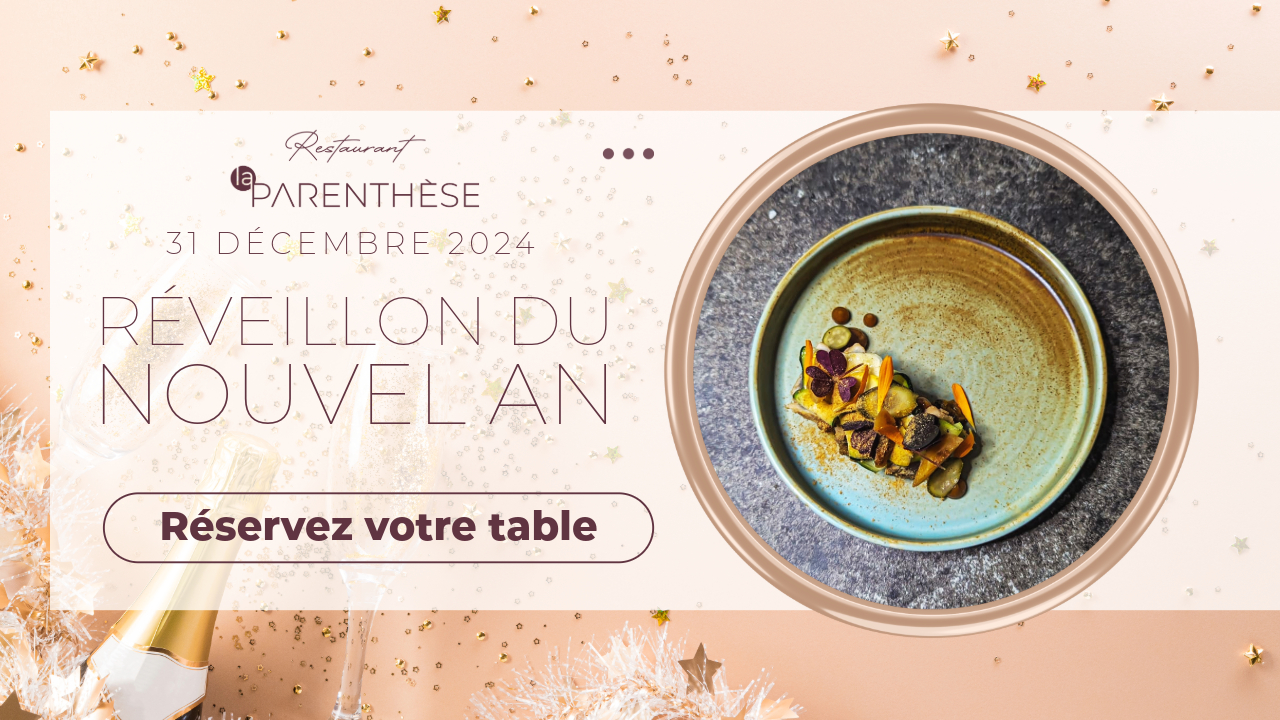 Image : Réveillon de la Saint-Sylvestre 2024 au Restaurant La Parenthèse | Hôtel Latitude 21